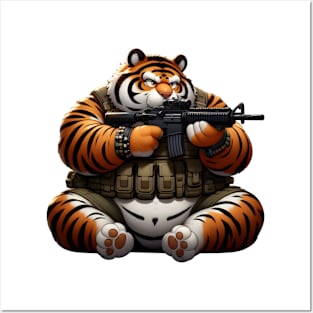 Tactical Tiger Posters and Art